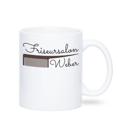 Werbetasse weiß Fototassen